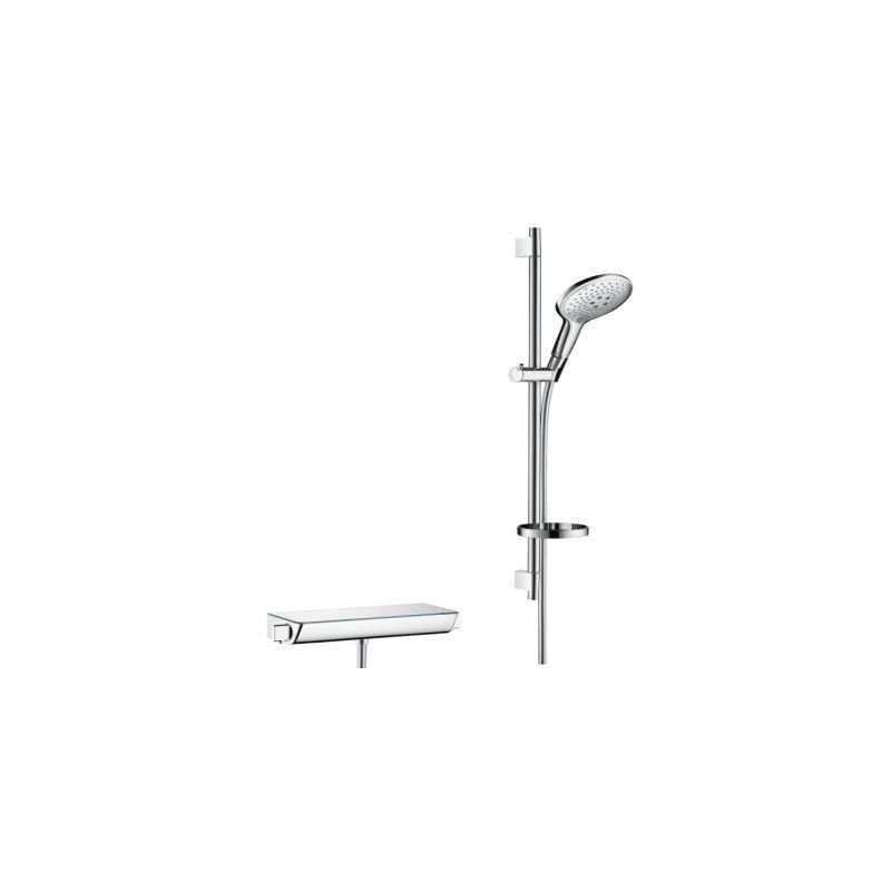 RAINDANCE  SELECT Vario-Aussenduschsystem mit Ecostat Comfort Thermostat und 65 cm Duschstange  Hansgrohe 27037000 HANSGROHE - 1