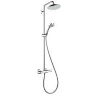 Hansgrohe Croma Showerpipe 220 1jet con termostatico  Hansgrohe 27185000 HANSGROHE - 1