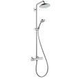 Hansgrohe Showerpipe 220 1jet EcoSmart 9 l / min mit Thermostat Hansgrohe 27188000 HANSGROHE - 1