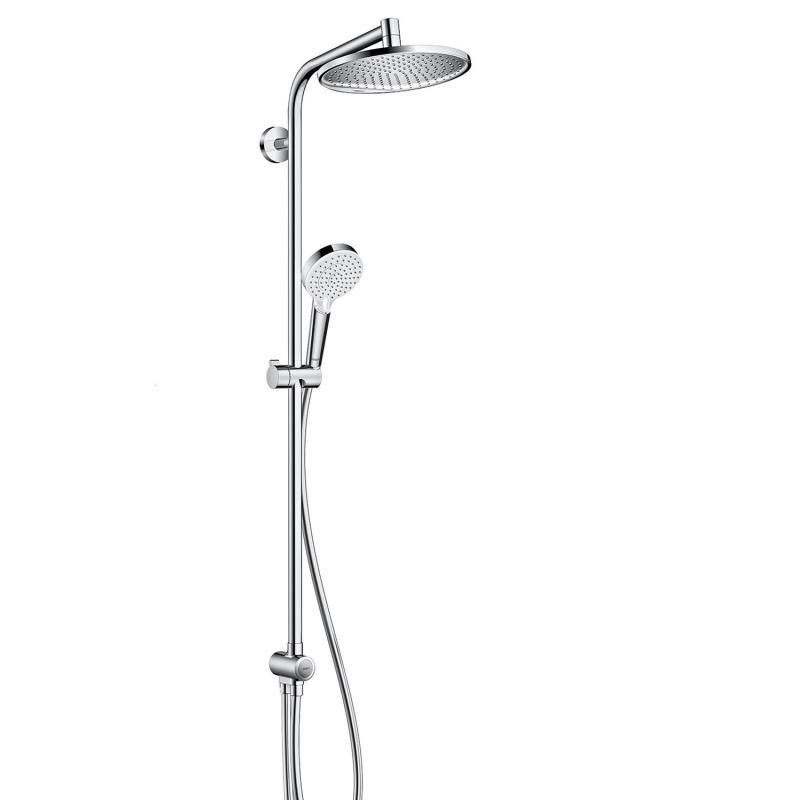 Hansgrohe Crometta S Showerpipe 240 1jet con termostatico  Reno EcoSmart Cromo Hansgrohe 27270000 HANSGROHE - 1