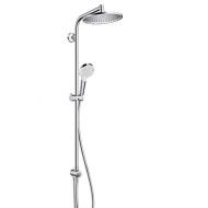 Hansgrohe Crometta S Showerpipe 240 1jet con termostatico  Reno EcoSmart Cromo Hansgrohe 27270000 HANSGROHE - 1