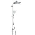 Hansgrohe Crometta S Showerpipe 240 1jet con termostatico  Reno EcoSmart Cromo Hansgrohe 27270000 HANSGROHE - 1