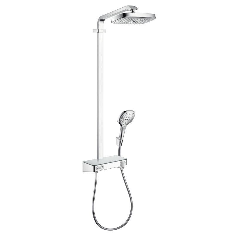 RAINDANCE  SELECT E Showerpipe 300 2jet EcoSmart 9 l / min mit ShowerTablet Select 300 CROMO  Hansgrohe 27283000 HANSGROHE - 1