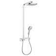RAINDANCE  SELECT E Showerpipe 300 2jet EcoSmart 9 l / min mit ShowerTablet Select 300 CROMO  Hansgrohe 27283000 HANSGROHE - 1
