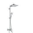 Hansgrohe Crometta E 240 1jet Showerpipe mit Einhebelmischer CROMO  Hansgrohe 27284000 HANSGROHE - 1