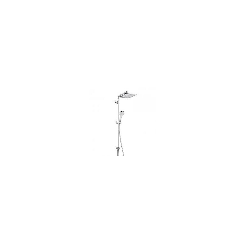 Hansgrohe Crometta E 240 1jet showerpipe with thermostatic Reno EcoSmart CROMO Hansgrohe 27289000