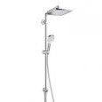 Hansgrohe Crometta E 240 1jet showerpipe with thermostatic  Reno EcoSmart CROMO  Hansgrohe 27289000 HANSGROHE - 1