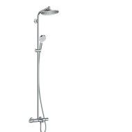 Hansgrohe Crometta S Showerpipe 240 1jet con termostatico  Vasca  CROMO  Hansgrohe 27320000 HANSGROHE - 1