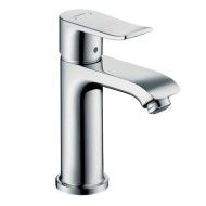 METRIS E2 Miscelatore monocomando lavabo 100 lavamani con saltarello HANSGROHE 31088000 HANSGROHE - 1
