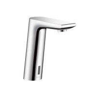 METRIS S Elektronischer Waschtischmischer ohne Temperatureinstellung mit 230 V Transformator CROMO  HANSGROHE 31103000 HANSGROHE