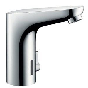 FOCUS E2 Electronic basin mixer with temperature adjustment, battery powered Hansgrohe 31171000 HANSGROHE - 1
