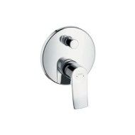 METRIS E2 Single lever built-in mixer for bathtub with backflow preventer    HANSGROHE 31487000 HANSGROHE - 1