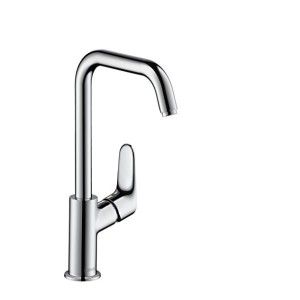 FOCUS E2 Single lever washbasin mixer 240 with swivel spout and without pop-up spray Hansgrohe 31519000 HANSGROHE - 1