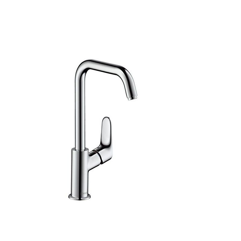 FOCUS E2 Single lever washbasin mixer 240 with swivel spout and without pop-up spray  Hansgrohe 31519000 HANSGROHE - 1