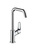 FOCUS E2 Single lever washbasin mixer 240 with swivel spout and without pop-up spray  Hansgrohe 31519000 HANSGROHE - 1