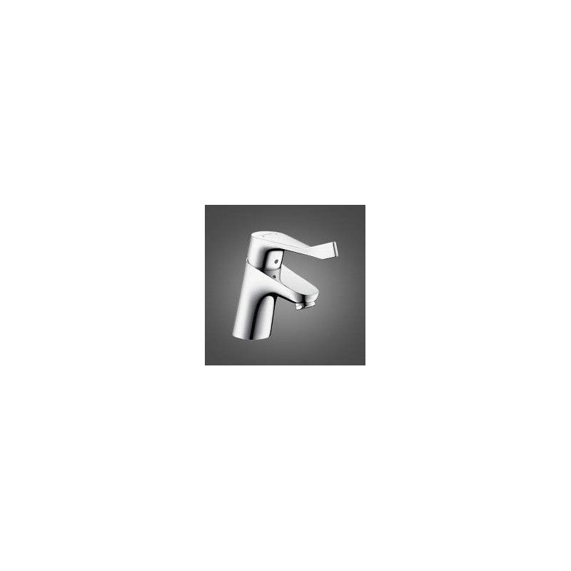Focus E2 Single lever washbasin mixer 70 with extra long and pop-up handle Hansgrohe 31910000 HANSGROHE - 1