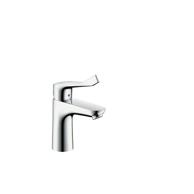 FOCUS 100 CoolStart single-lever basin mixer with extra long handle without pop-up hook Hansgrohe 31917000 HANSGROHE - 1