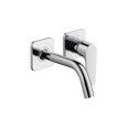 AXOR CITTERIO Wall-mounted single lever basin mixer with spout 167 mm and escutcheons CROMO  AXOR 34113000 HANSGROHE - 1