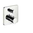 AXOR CITTERIO  Thermostat affleurant avec vanne d'arret CROMO  AXOR 34705000 HANSGROHE - 1