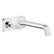 AXOR CITTERIO E Einhebel-Waschtischmischer Unterputz fuer Wandmontage mit Auslauf 221 mm und Platte AXOR 36114000 HANSGROHE - 1