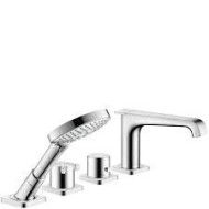 AXOR CITTERIO E 4-Loch Wannenrandarmatur mit Thermostat AXOR 36411000 HANSGROHE - 1