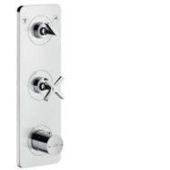 AXOR CITTERIO E Thermostatmodul 380/120 Unterputz fuer 2 Verbraucher mit Platte AXOR 36703000 HANSGROHE - 1
