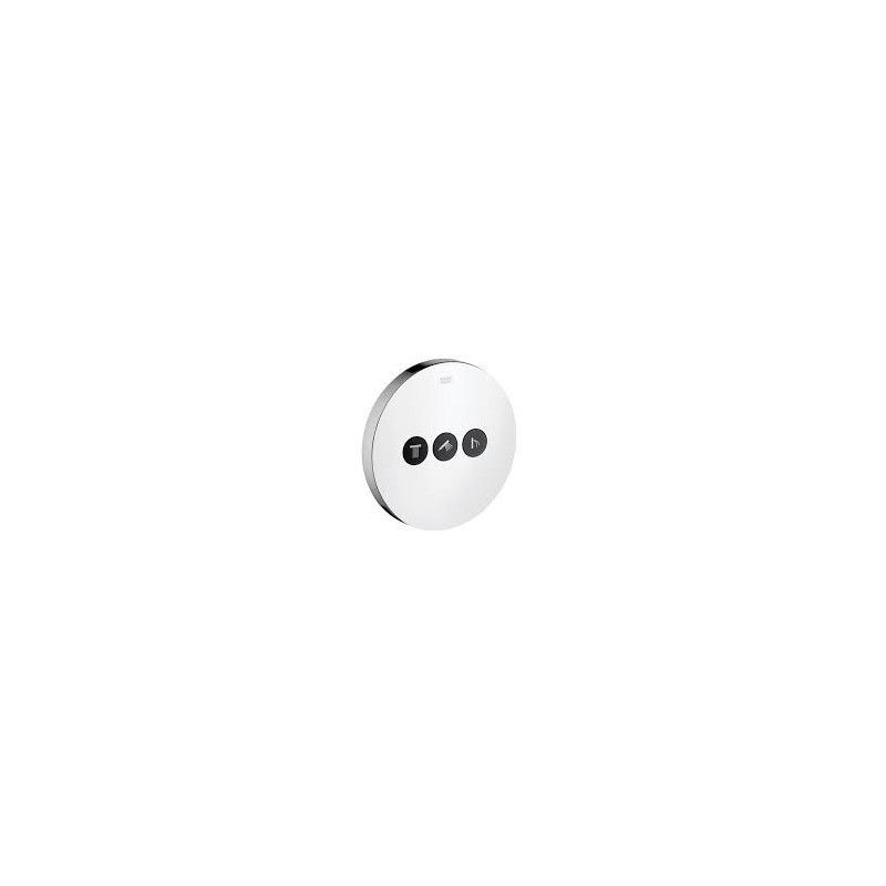 Axor ShowerSelect Valve cachee ronde pour 3 consommateurs   AXOR 36727000 HANSGROHE - 1