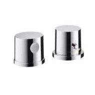 UNO2 SET esterno  Termostatico 2 Fori Bordo Vasca   CROMO   AXOR 38480000 HANSGROHE - 1