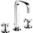 CITTERIO Rubinetto 3 Fori  Senza Piastra RA  Maniglia CROCE CROMO  AXOR 39133000 HANSGROHE - 1