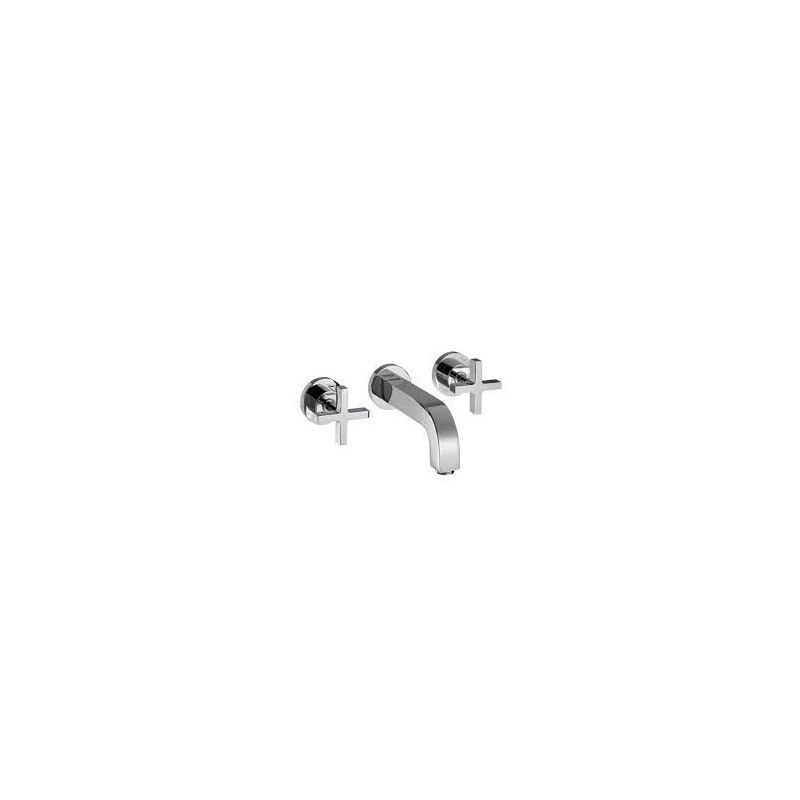 Citterio Rubinetto 3 Fori Senza Piastra  Maniglia CROCE SET EST166MM CRO AXOR 39313000 HANSGROHE - 1