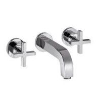 Citterio Rubinetto 3 Fori Senza Piastra  Maniglia CROCE SET EST166MM CRO AXOR 39313000 HANSGROHE - 1