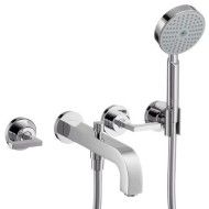 CITTERIO 3-Loch Wannenarmatur Unterputz fuer Wandmontage ohne Platte  Cromo AXOR 39448000 HANSGROHE - 1