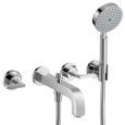 CITTERIO 3-Loch Wannenarmatur Unterputz fuer Wandmontage ohne Platte  Cromo AXOR 39448000 HANSGROHE - 1