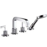 Citterio SET esterno  Rubinetto 4 FORI P/Piastra senza Piastra Cromo  AXOR 39454000 HANSGROHE - 1