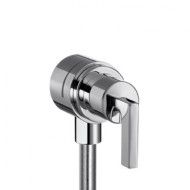 CITTERIO Wall connection stop with non-return valve, shut-off valve and lever handle  CROMO  AXOR 39882000 HANSGROHE - 1