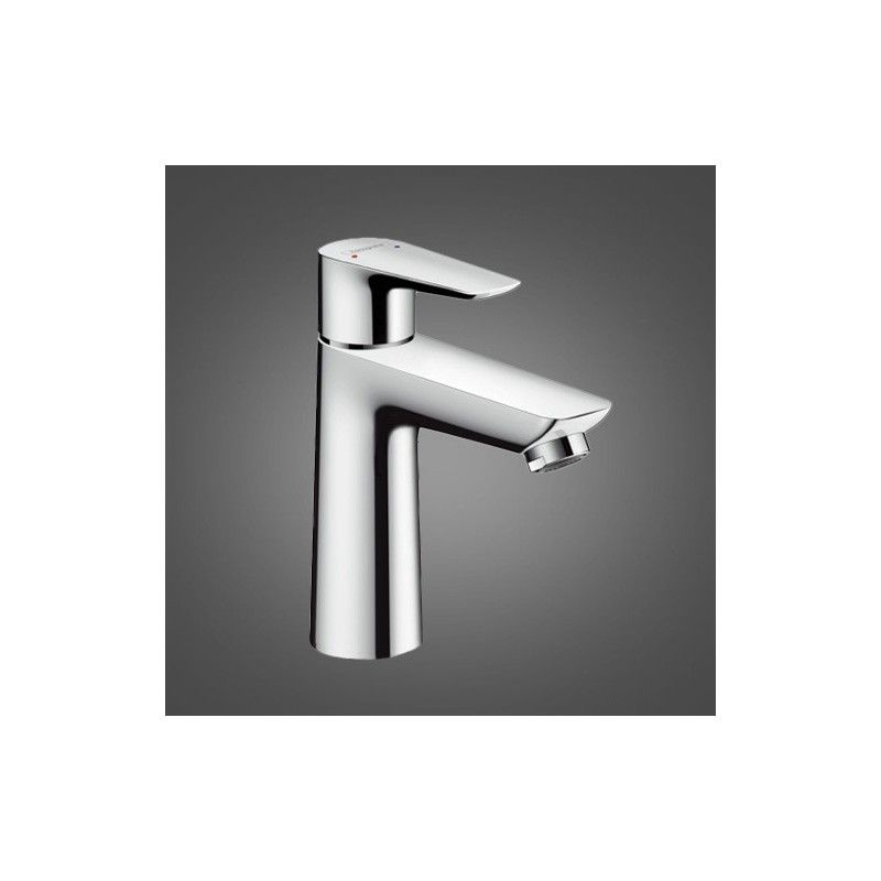 Talis E Single lever basin mixer 110 with pop up waste Hansgrohe 71711000 HANSGROHE - 1