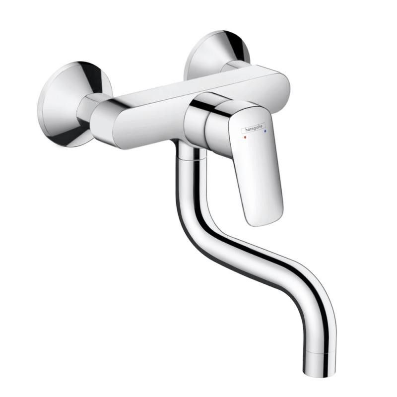 Logis Kuechenmischbatterie  an der Wand  CROMO  Hansgrohe 71836000 HANSGROHE - 1