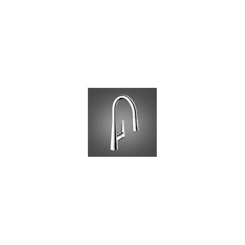 Talis S Single lever kitchen mixer 280  extractable dispensing  CROMO  Hansgrohe 72813000 HANSGROHE - 1
