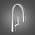 Talis S Single lever kitchen mixer 280  extractable dispensing  CROMO  Hansgrohe 72813000 HANSGROHE - 1