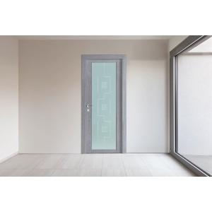 Desa Tür in glasierter Laminatserie Panix Vetro Nuvola DESA PORTE - 1