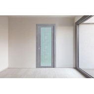 Desa Tür in glasierter Laminatserie Panix Vetro Nuvola DESA PORTE - 1