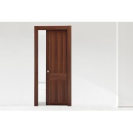 Porte coulissante escamotable en stratifié Desa série Dado National Walnut sol. 1s DESA PORTE - 1