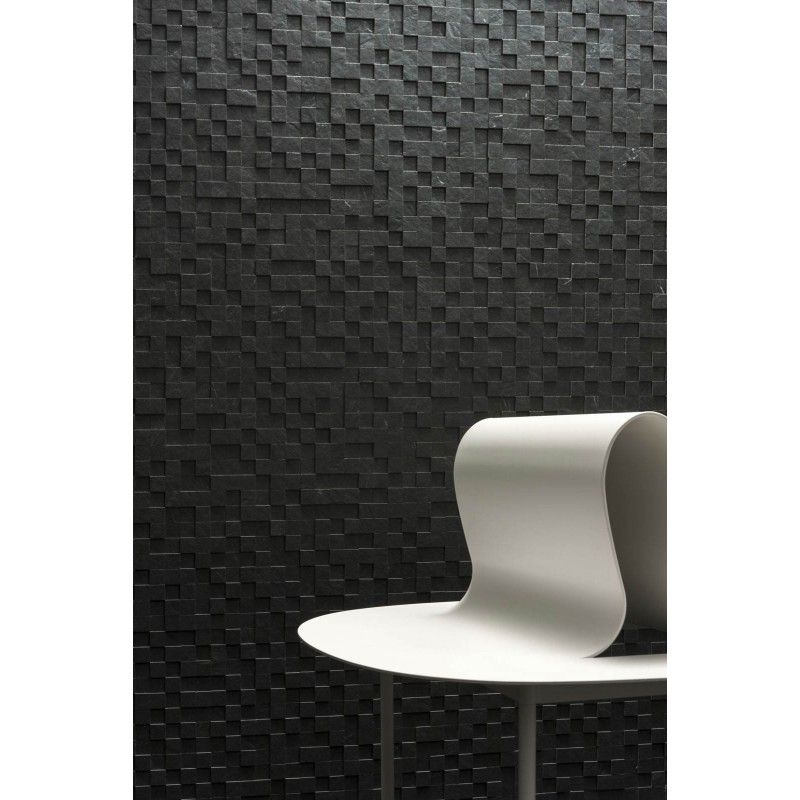 MYSTONE LAVAGNA MOSAICO NERO 30X30 cm - MARAZZI  M0AE MARAZZI  - 1