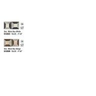 MAY DECORO MORE BOX WHITE 10X20 cm - Iris Ceramica 512023