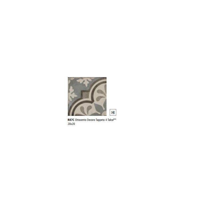 OTTOCENTO TAP 20X20  4 TALCO DECORATION - Ragno R87C RAGNO  - 1