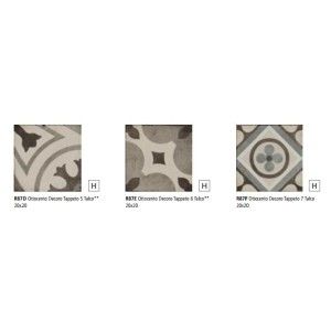 OTTOCENTO TAP 20X20  6 TALCO DECORATION - Ragno R87E RAGNO  - 1