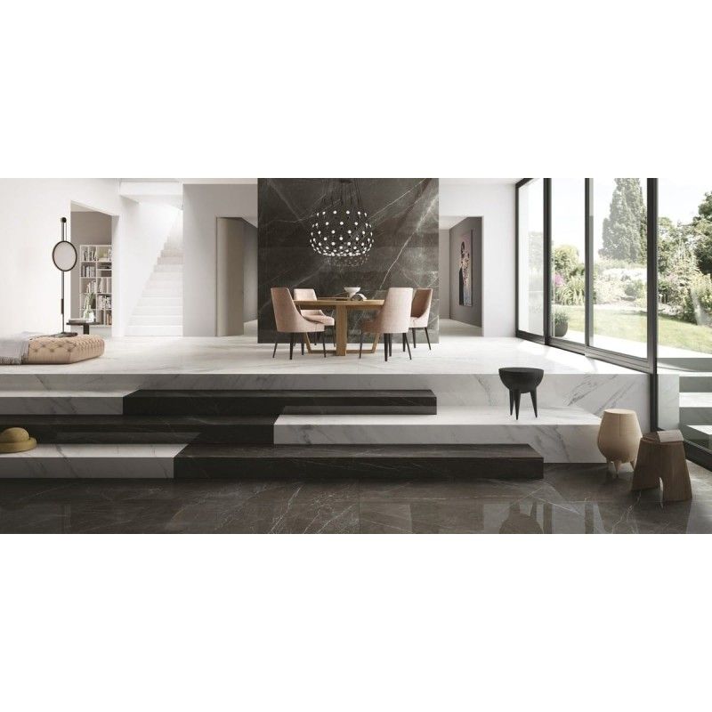 MAXIMUM PIETRA GREY 6MM BRIGHT 75X75 - GRANITI FIANDRE MML32677 GRANITI FIANDRE - 1
