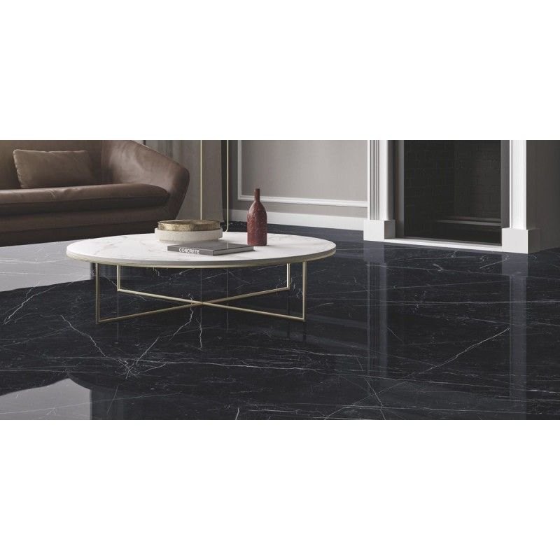 MAXIMUM DARK MARQUINA 6MM BRIGHT 300X150 - GRANITI FIANDRE MML5061530 GRANITI FIANDRE - 1