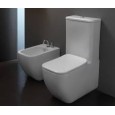 GSG BRIO WC monobloc sans jante avec systeme d'echappement Smart Clean, décharge murale ou au sol. 36x69 BRMBL GSG  - 1