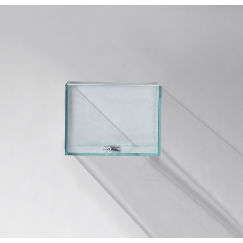GSG GLASS WASCHBECKEN in Glas cm 31,5. Antiscale-Behandlung für Glas enthalten. 31,5x35,5 GLLA31 GSG  - 1